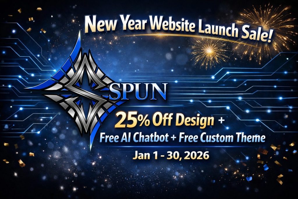 New Year Sale: Launch a Custom, AI-Powered WordPress Site
